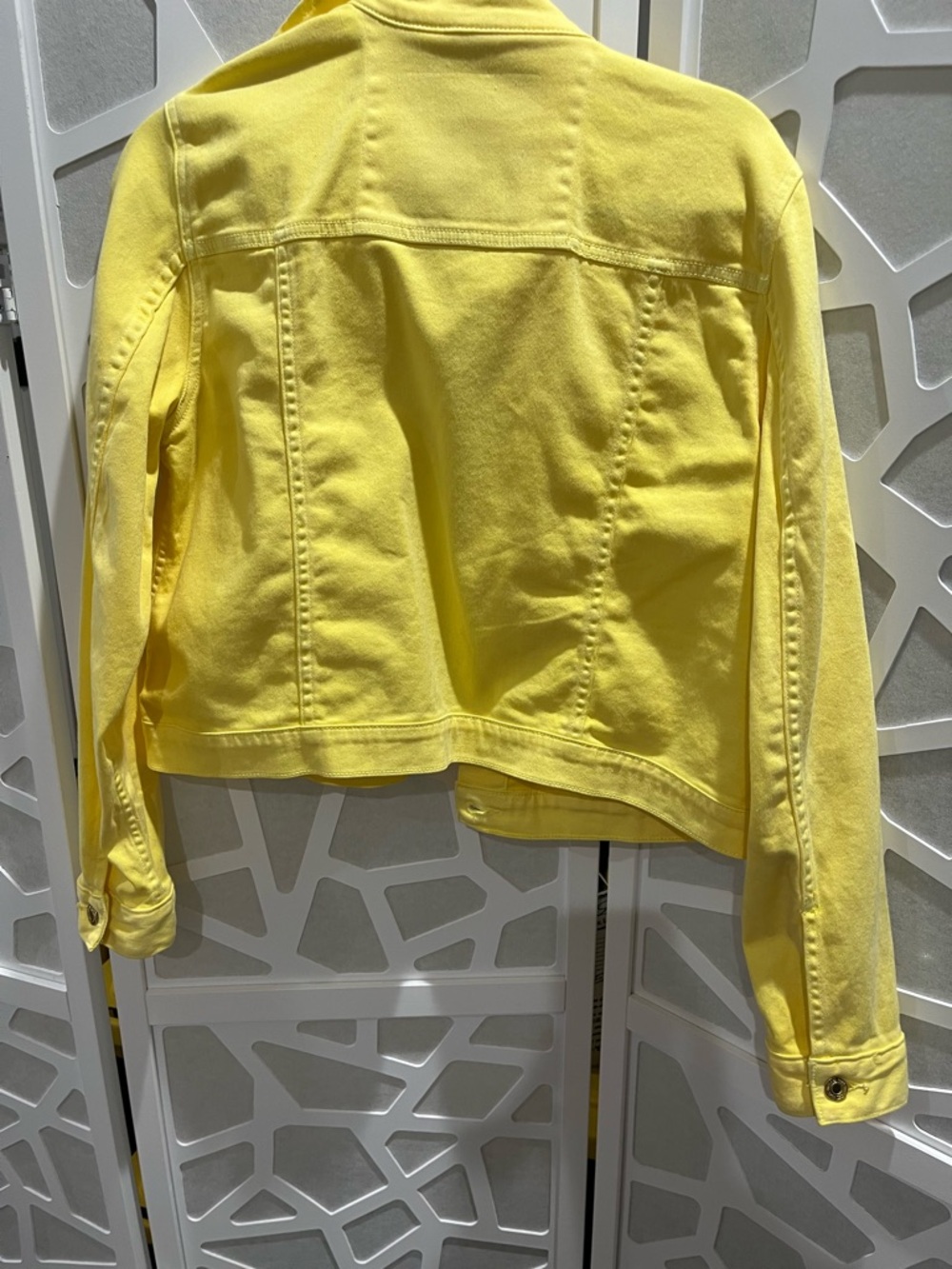 Michael Kors Kids Yellow Denim Jacket